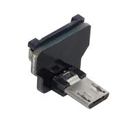 CY CYFPVUSB 5 broches Micro USB2.0 mâle connecteur coudé à 90 degrés vers le haut pour photographie aérienne FPV HDTV Multicopter