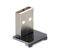 CY CYFPVUSB USB2.0 mâle coudé à 90 degrés vers le bas connecteur de type A mâle pour FPV HDTV Multicopter photographie aérienne