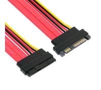 Cy Disque Dur Sas Sff-8482 Câble Sas 29Pin Mâle Vers Femelle Câble D'Extension 0.5 M[Cable08332]