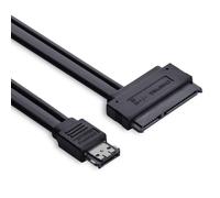 Cy - Double Alimentation - De 50 Cm - 12 V Et 5 V - Esatap - Puissance Esata - Usb 2.0 - Combo À Câble 22Pin Sata - Pour Disque Dur 2.5, 3.5[X3109]