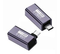 CY Lot de 2 adaptateurs d'extension USB 2.0 B femelle sur mini USB et micro mâle pour imprimante et plaque de téléphone
