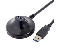 Cy Rallonge Usb 3.0 Type A Mâle Vers Femelle 0,8 M Câble D'Accueil Pour Station D'Accueil D'Extension Usb 3.0 Type-A Mâle À Femelle 0,8 M