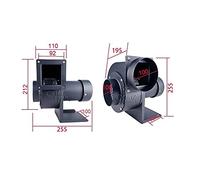 CY133 Ventilateur centrifuge ventilateur multi-aile ventilateur de ventilateur de ventilateur à faible bruit de ventilateur de ventilateur 150W(3 phase 380V)