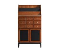 CYairong-22 Buffet Home Wooden Retro Side Cabinet Decorative Storage