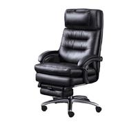 CYairong-22 Chaise d'ordinateur Chaise de Bureau Ergonomique inclinable en Cuir véritable de Luxe for Les patrons. Confort suprême for Les Longues Heures de Travail. Chaises de Bureau de Direction
