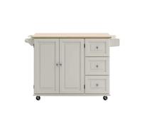 CYairong-22 Chariot de rangement pour cuisine, petit déjeuner, bar, îlot de cuisine mobile avec support de rangement