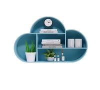 CYairong-22 Étagères murales flottantes Étagère Flottante en métal Forme de Nuage, Support décoratif for Armoire Étagère Murale de Chambre à Coucher