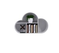 CYairong-22 Étagères murales flottantes Étagère Flottante en métal Forme de Nuage, Support décoratif for Armoire Étagère Murale de Chambre à Coucher