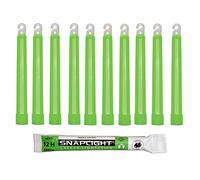 Cyalume Technologies SA8-108076AM Bâton Lumineux, Fluorescent, Durée 12 heures, 15 cm, Vert (Boîte de 10)