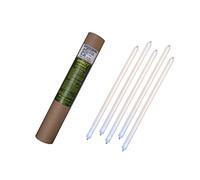 Cyalume Tube de 5 Bâtons Lumineux SnapLight IMPACT 40cm Blanc 2 Anneaux 8 heures 15'' Non-Emballés Individuellement