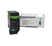 - Cyan - original - boîte - cartouche de toner LCCP - pour Lexmark CS632dwe, CX635adwe