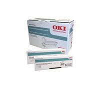 Oki Systems Cartouche de toner ES6412dn Cyan originale (alternative pour OKI 46507515)