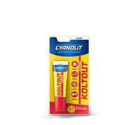 CYANOLIT 33300148 Blanc Express Blister Colle de fixation, Transparent
