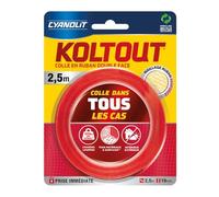 Ruban adhésif - CYANOLIT - Koltout Express - Jaune - Multi-usages