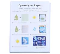 Cyanotype Papier d'impression naturelle haute sensibilité pour enfants, adultes, artistes et étudiants Impression solaire avec feuille Cyanotype Haute Sensibilité Nature Art Cadeau