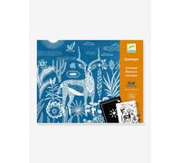 Cyanotype savane nocturne - multicolore TU