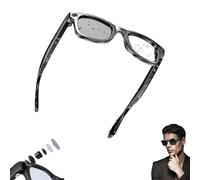 CyanVue AI Smart Glasses,Ai Smart Glasses with Camera,8mp Camera Glass with Music & Call Features,Smarts Glass Withcamera,Anti-Blue Light & UV Protection,for Men, Women,Travel (Photochromic Lens)