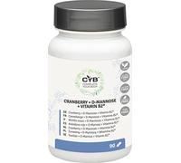CYB | Canneberge et D Mannose 2000mg - Vitamine B2-90 Gélules - Proanthocyanidine - Extrait de Canneberge - Vitamines - Complement Alimentaire Végétalien pour Tous les Jours