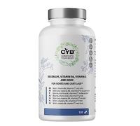 CYB | Glucosamine et Chondroïtine - Vitamine C - Vitamine E - Suppléments pour le Soin des Articulations - 180 Comprimés - Supplément Quotidien pour 6 Mois - sans Gluten - sans Sucre - sans lactose