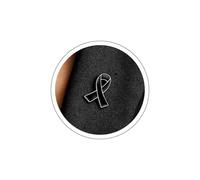 Cybche Broche Ruban Émaillé Noir Pour Femme Broche De Sensibilisation Au Cancer Du Sein Broches Ruban Noir Élégant Corsage Espoir Broches Émaillées Vêtements Accessoires Bijoux Pour Soutien Survivant