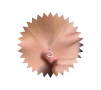 Cybche Collier bohème en forme de cheval de Troie - Doré - Collier de cheval de Troie creux - Bijoux pour femme, Zinc, Pas de gemme