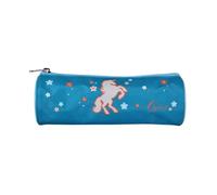 Cybel Trousse scolaire ronde Licorne Bleu - Fille 1 Compartiment