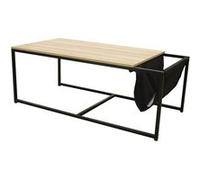 Table basse Altobuy CYBELE - Table Basse Rectangulaire avec Porte-Revues -