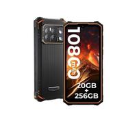 HOTWAV Cyber 13 Pro Smartphone Robuste 20Go+256Go 10800mAh Caméra 64MP 6.6'' FHD+ 4G Télécommande Infrarouge NFC/Face ID - Orange Orange