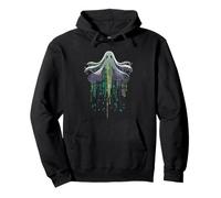 Cyber Ghost Matrix Hacker Spirit Sweat à Capuche