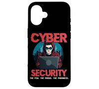 Cyber sécurité Funny Cybersecurity Analyst Ethical Hacking Coque pour iPhone 16