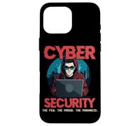 Cyber sécurité Funny Cybersecurity Analyst Ethical Hacking Coque pour iPhone 16 Pro Max
