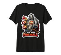 Cyber Sentinel Knight protège Votre Royaume numérique T-Shirt Haut de Gamme