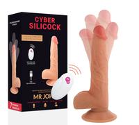 Cyber silicock - télécommande réaliste mr john 23.88 cm -o- 4.3 cm