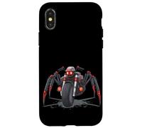 Cyber Spider Moto Vélo Mech Creature Art Coque pour iPhone X/XS