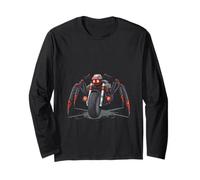 Cyber Spider Moto Vélo Mech Creature Art Manche Longue