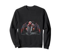 Cyber Spider Moto Vélo Mech Creature Art Sweatshirt