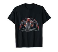 Cyber Spider Moto Vélo Mech Creature Art T-Shirt
