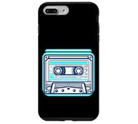 Cyber Synth Vaporwave Cassette : Anime Japonais Esthétique Coque pour iPhone 7 Plus/8 Plus