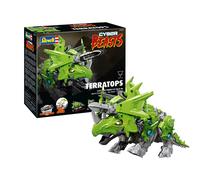 Revell Maquette CyberBeasts TerraTops – Kit 1:48, 80 pièces, dès 10 ans