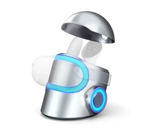 CyberCore by AUBIKA Station de Charge VR Nouvelle génération (120 W) pour Quest 3S/Meta Quest 3/Quest Pro/Oculus Quest 2/Pico 4 (Argent)