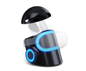 CyberCore by AUBIKA Station de charge VR nouvelle génération pour Meta Quest 3S/Quest 3/Quest Pro/Oculus Quest 2/Pico 4 (Noir)