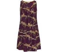 Cyberjammies Cyberjammies Purple Leopard Print Short Nightdress