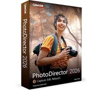 CyberLink PhotoDirector 2026 Ultra - Windows 64 - Logiciel préactivé, Activation perpétuelle - Produit en téléchargement