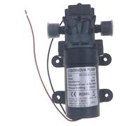 CYBERNOVA Pompe à membrane haute pression CC 12 V 100 PSI 4,0 l/m | Pompe à eau auto-amorçante, pompe d'irrigation pour refroidissement par brumisation, refroidissement par pulvérisation