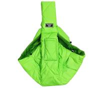 CYBERNOVA Sac de Transport pour Petits Chiens et Chats de 1-7,5 kg, Chaud et Coupe-Vent avec Pochette, Sac de Transport sans poignée pour Chien, Chat et Chiot pour l'hiver par Temps Froid (Vert)