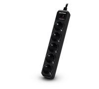 CyberPower B0520SC0-DE protection surtension Noir 5 sortie(s) CA 200 - 250 V 1,8 m