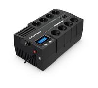 CyberPower BR1000ELCD-FR alimentation d'énergie non interruptible Interactivité de ligne 1 kVA 600 W 8 sortie(s) CA