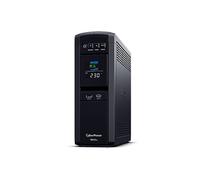 CyberPower CP1600EPFCLCD UPS Interactif 1.6 kVA / 1000W, 6 Prises Type F, USB, RJ-45, Écran LCD, Batterie VRLA, Format Tour