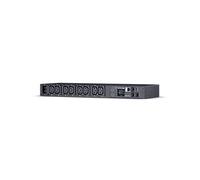 CyberPower PDU81005 : Unité de Distribution d'Énergie 8 Prises C13, 1U, avec Contrôle en Ligne, Commutable, Entrée C20, 100-240V, Ports Ethernet RJ45, USB