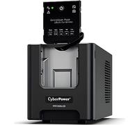 CyberPower PR750ELCDN Onduleur interactif de ligne 750VA/675W Tour, onde sinusoïdale pure, AVR, LCD, sortie (6) IEC, RS232, USB (HID), EPO, Built in RMCARD205